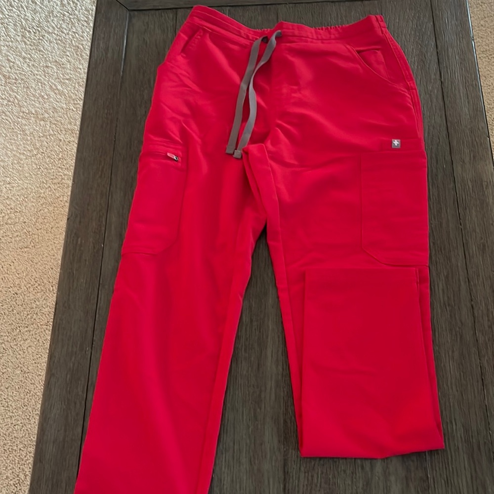 Figs red pants
